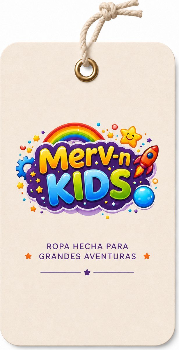 Merv-n Kids — Hangtag